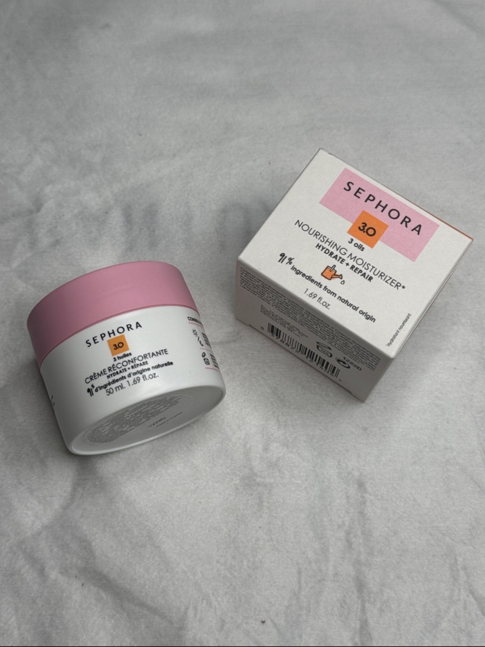 BNIB Sephora Collections 3.0 3 Oils Nourishing Moisturizer Cream 50mL